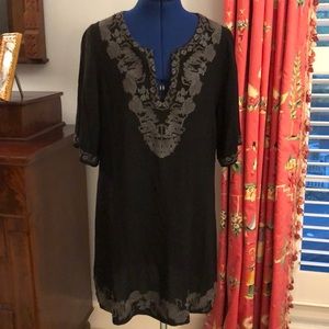 Great embroidered tunic/dress. EUC. Size L